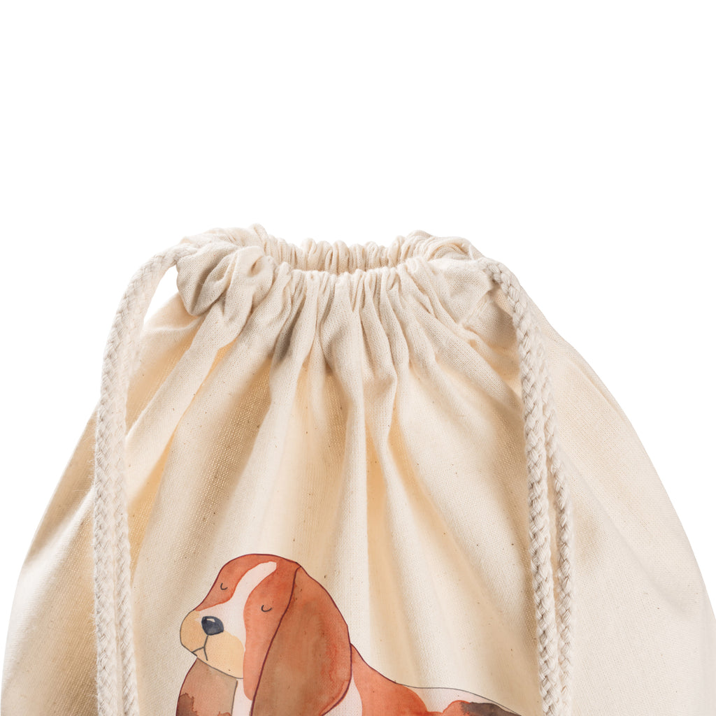 Sportbeutel Hund Basset Hound Turnbeutel, Beutel, Sporttasche, Tasche, Stoffbeutel, Hund, Hundemotiv, Haustier, Hunderasse, Tierliebhaber, Hundebesitzer, Sprüche, Basset Hound, Basset, Hundeliebe, kinderlos