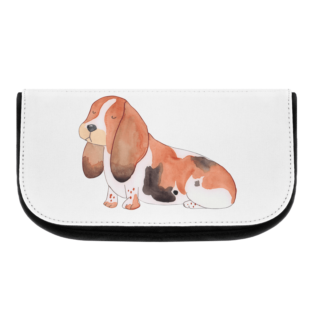 Kosmetiktasche Hund Basset Hound Kosmetikbeutel, Kulturtasche, Kulturbeutel, Schminktasche, Make-Up Tasche, Hund, Hundemotiv, Haustier, Hunderasse, Tierliebhaber, Hundebesitzer, Sprüche, Basset Hound, Basset, Hundeliebe, kinderlos