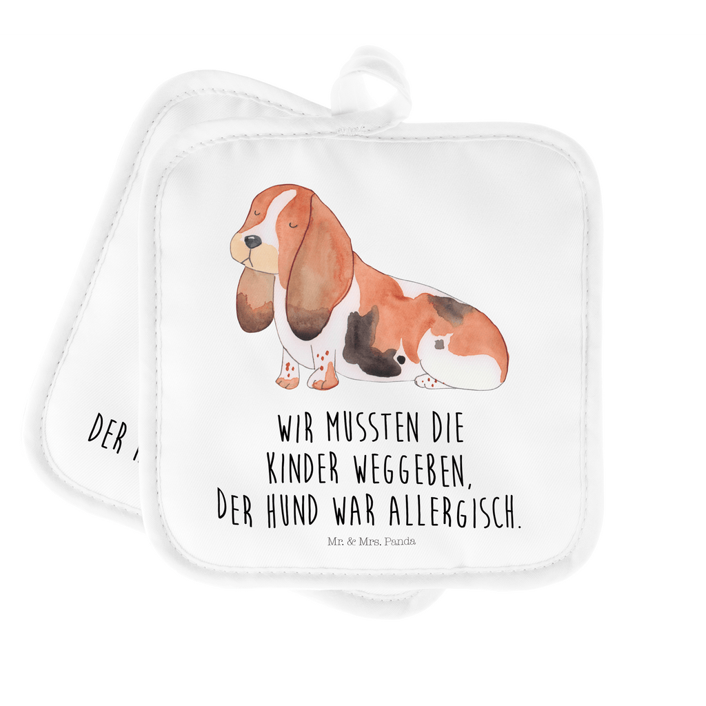 2er Set Topflappen  Hund Basset Hound Topflappen, Topfuntersetzer, Ofenhandschuh, Topflappen Set, Topflappen lustig, Topflappen mit Spruch, Hund, Hundemotiv, Haustier, Hunderasse, Tierliebhaber, Hundebesitzer, Sprüche, Basset Hound, Basset, Hundeliebe, kinderlos