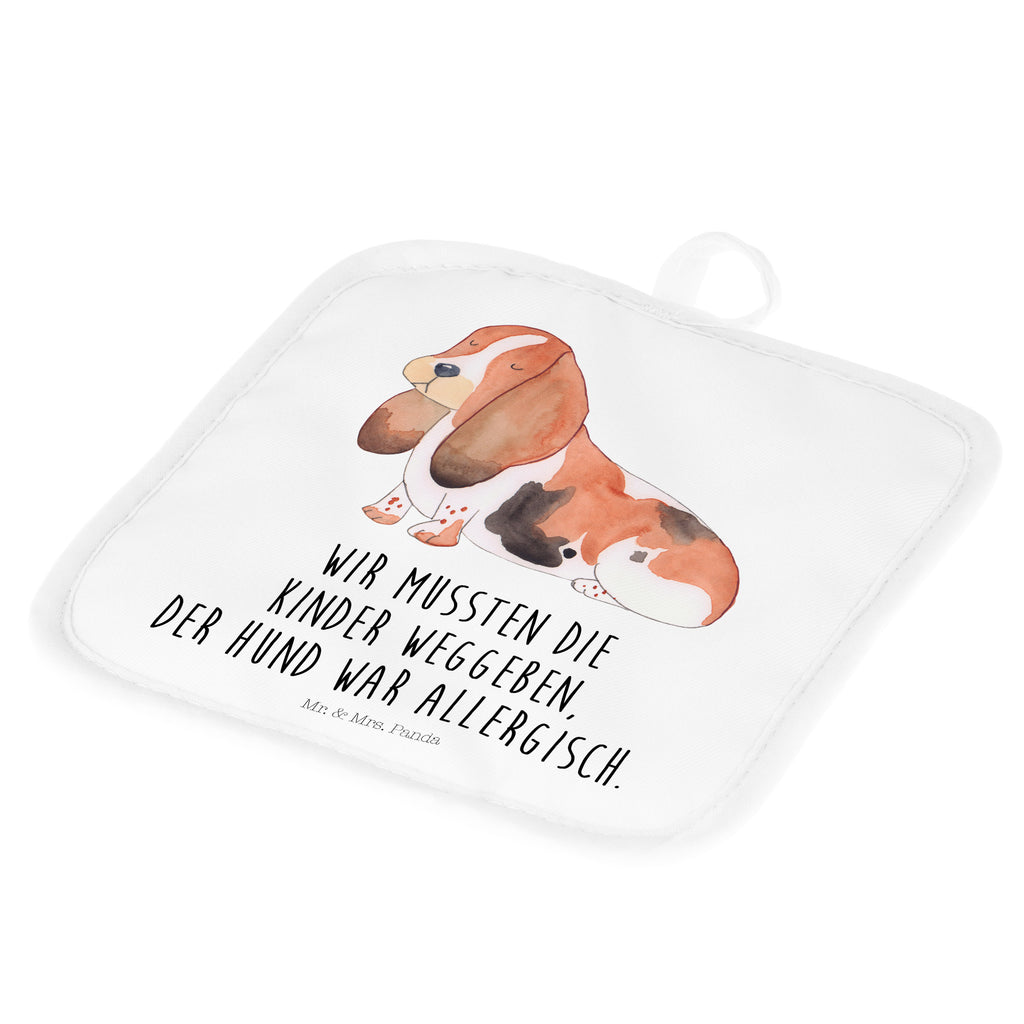2er Set Topflappen  Hund Basset Hound Topflappen, Topfuntersetzer, Ofenhandschuh, Topflappen Set, Topflappen lustig, Topflappen mit Spruch, Hund, Hundemotiv, Haustier, Hunderasse, Tierliebhaber, Hundebesitzer, Sprüche, Basset Hound, Basset, Hundeliebe, kinderlos