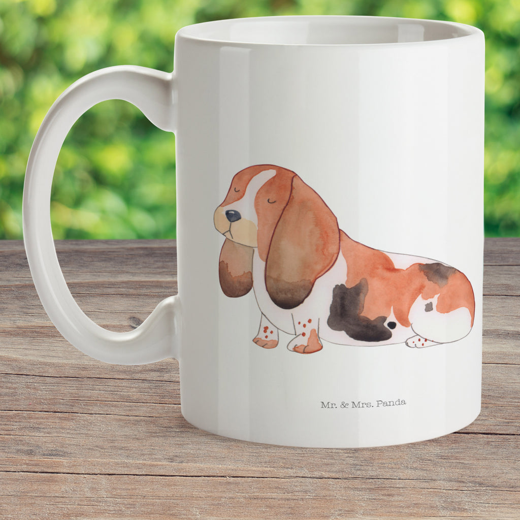 Kindertasse Hund Basset Hound Kunststoff Tasse, Kindergarten, Tasse, Trinkbecher, Camping Becher, Kaffeetasse, Kunststoffbecher, Kindergartenbecher, Outdoorgeschirr, Kunststoffgeschirr, Reisebecher, Reisetasse, Kinderbecher, Hund, Hundemotiv, Haustier, Hunderasse, Tierliebhaber, Hundebesitzer, Sprüche, Basset Hound, Basset, Hundeliebe, kinderlos