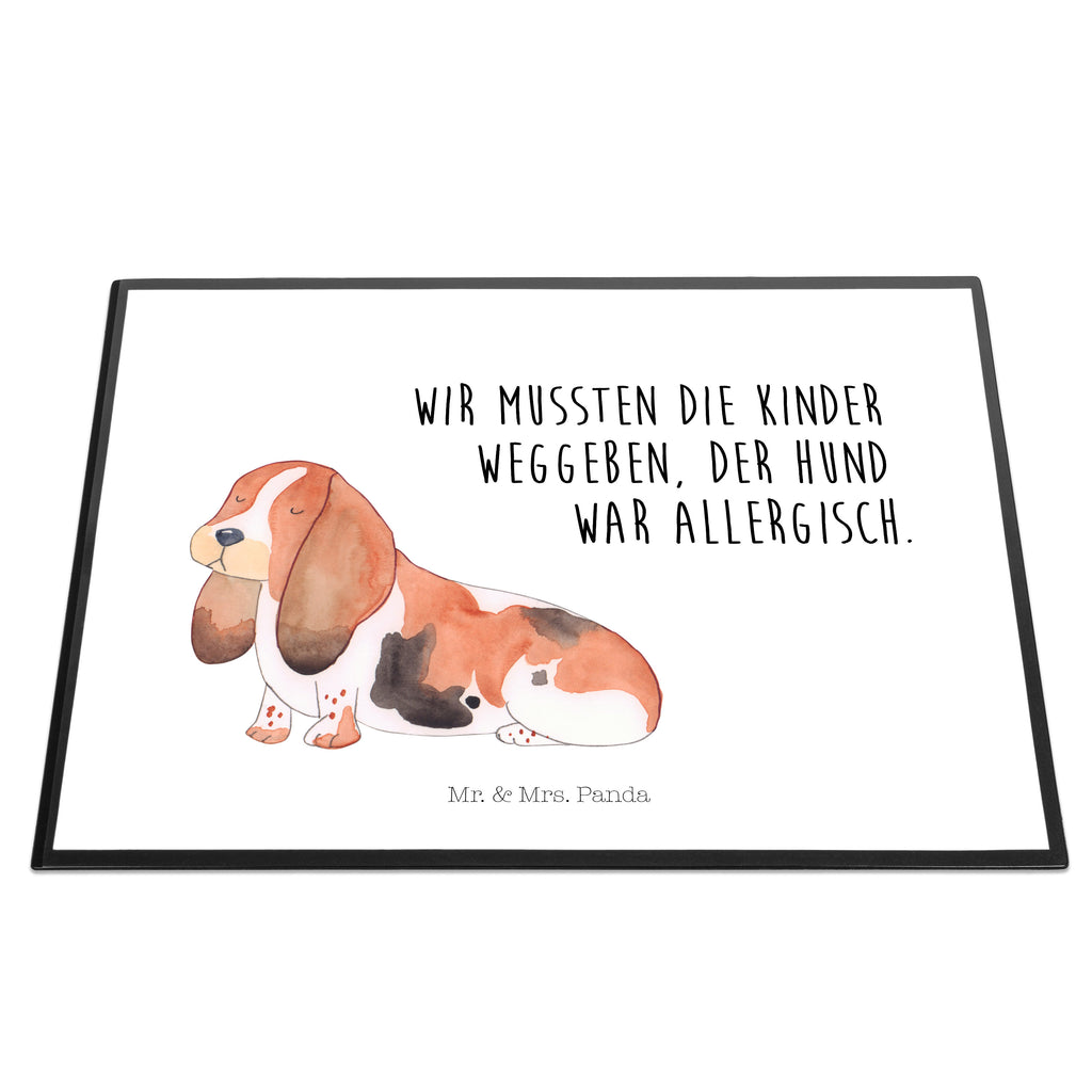 Schreibtischunterlage Hund Basset Hound Schreibunterlage, Schreibtischauflage, Bürobedarf, Büroartikel, Schreibwaren, Schreibtisch Unterlagen, Schreibtischunterlage Groß, Hund, Hundemotiv, Haustier, Hunderasse, Tierliebhaber, Hundebesitzer, Sprüche, Basset Hound, Basset, Hundeliebe, kinderlos