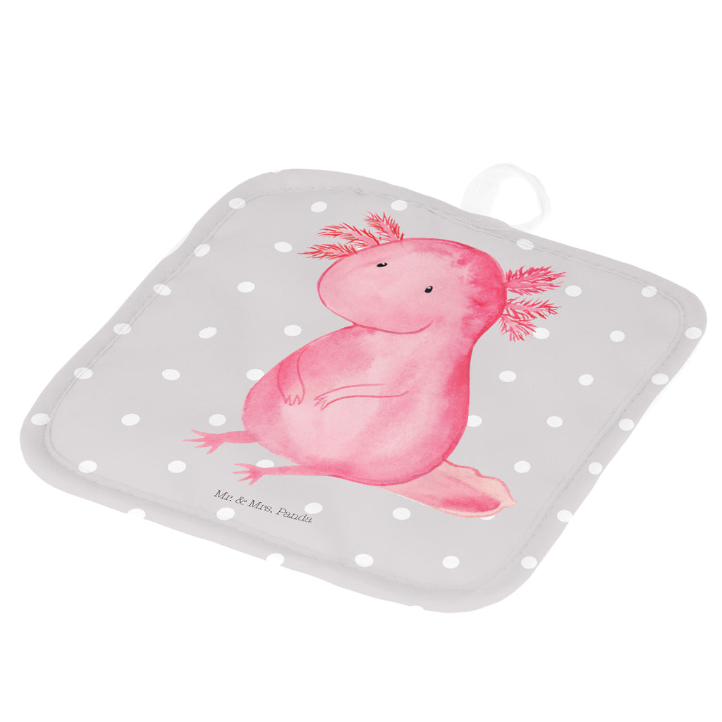 2er Set Topflappen  Axolotl Topflappen, Topfuntersetzer, Ofenhandschuh, Topflappen Set, Topflappen lustig, Topflappen mit Spruch, Axolotl, Molch, Axolot, vergnügt, fröhlich, zufrieden, Lebensstil, Weisheit, Lebensweisheit, Liebe, Freundin