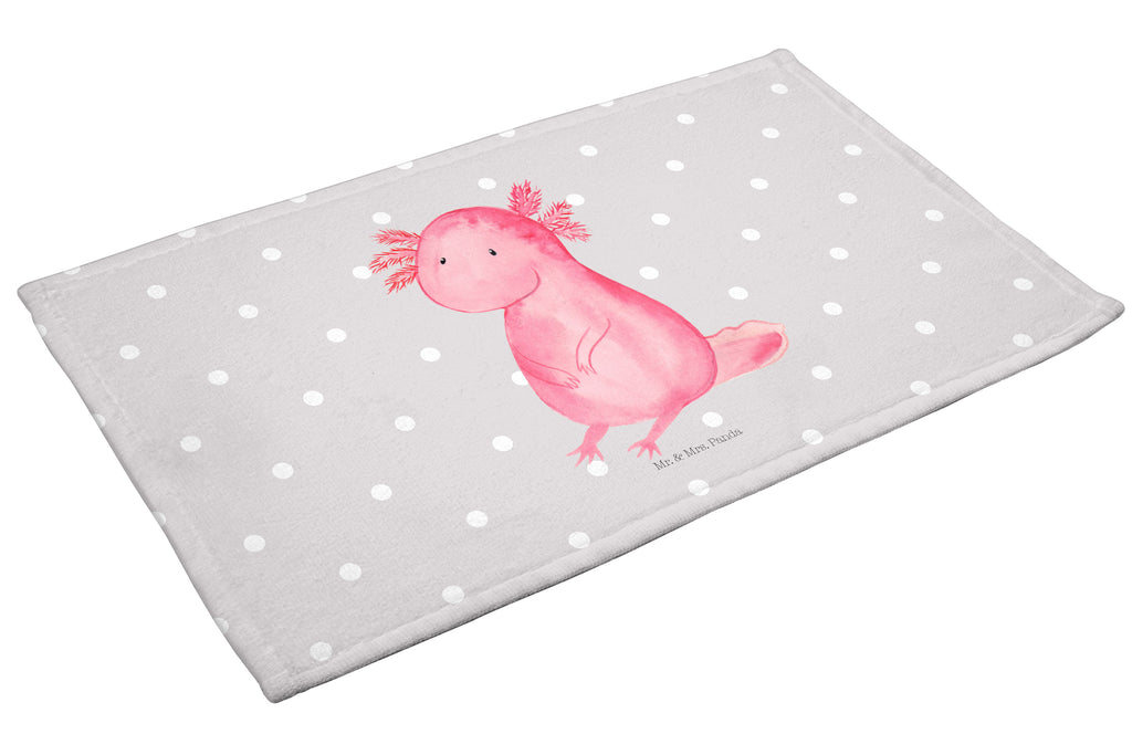 Gäste Handtuch Axolotl Gästetuch, Reisehandtuch, Sport Handtuch, Frottier, Kinder Handtuch, Axolotl, Molch, Axolot, vergnügt, fröhlich, zufrieden, Lebensstil, Weisheit, Lebensweisheit, Liebe, Freundin