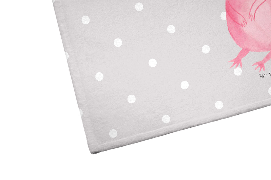 Gäste Handtuch Axolotl Gästetuch, Reisehandtuch, Sport Handtuch, Frottier, Kinder Handtuch, Axolotl, Molch, Axolot, vergnügt, fröhlich, zufrieden, Lebensstil, Weisheit, Lebensweisheit, Liebe, Freundin