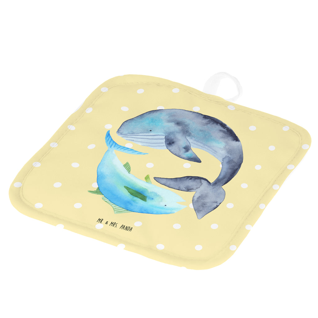 2er Set Topflappen  Walfisch & Thunfisch Topflappen, Topfuntersetzer, Ofenhandschuh, Topflappen Set, Topflappen lustig, Topflappen mit Spruch, Tiermotive, Gute Laune, lustige Sprüche, Tiere, Wal, Wahl, Tunfisch, Wortwitz lustig, Spruch lustig, Flachwitz, Witz, Spruch des Tages, Flachwitz Geschenk