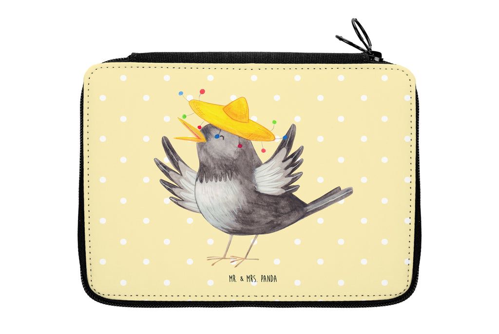 Federmappe Rabe mit Sombrero Federmappe, Stiftetasche, Stifte Etui, Schule, Einschulung, Geschenk, Kind, Schüler, Schülerin, Stifterolle, Federmäppchen, Motiv, Grundschule, Federmäppchen bedruckt, Büro Stifte Etui, Bestückte Federmappe, Kinder Federmappe, Federmappe Einschulung, Tiermotive, Gute Laune, lustige Sprüche, Tiere, Rabe, Vogel, Vögel, Spruch positiv, fröhlich sein, glücklich sein, Glück Spruch, froh, Elster, Motivation