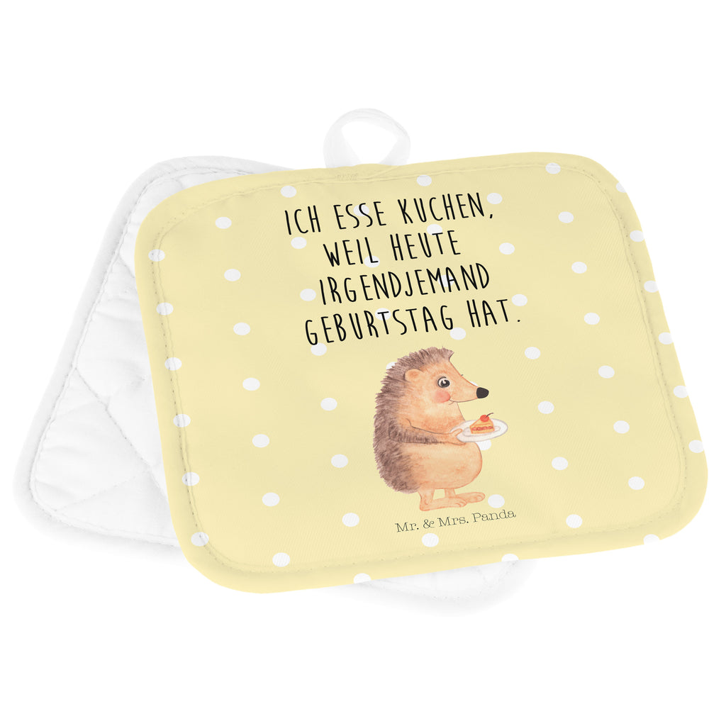 2er Set Topflappen  Igel mit Kuchenstück Topflappen, Topfuntersetzer, Ofenhandschuh, Topflappen Set, Topflappen lustig, Topflappen mit Spruch, Tiermotive, Gute Laune, lustige Sprüche, Tiere, Igel, Essen Spruch, Kuchen, Backen Geschenk, Kuchen backen, Einladung Party, Geburtstagskuchen, Torte