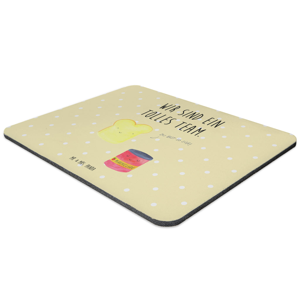 Mauspad Toast & Marmelade Mousepad, Computer zubehör, Büroausstattung, PC Zubehör, Arbeitszimmer, Mauspad, Einzigartiges Mauspad, Designer Mauspad, Tiermotive, Gute Laune, lustige Sprüche, Tiere, Toast, Marmelade, Dreamteam, süße Postkarte, süß, Küche Deko, Küche Spruch, Frühstück Einladung, Brot, Toastbrot
