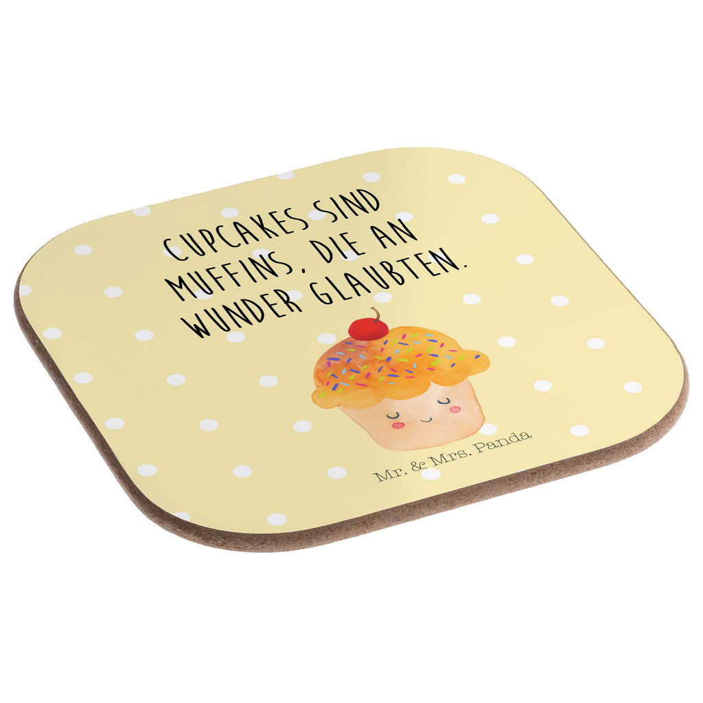Quadratische Untersetzer Cupcake Bierdeckel, Glasuntersetzer, Untersetzer Gläser, Getränkeuntersetzer, Tiermotive, Gute Laune, lustige Sprüche, Tiere, Cupcakes, Muffin, Wunder, Küche Deko, Küche Spruch, Backen Geschenk, Geschenk Koch, Motivation Sprüche