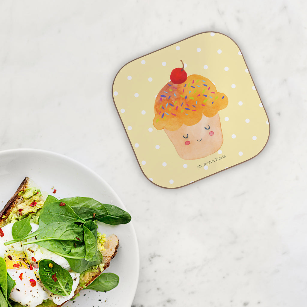 Quadratische Untersetzer Cupcake Bierdeckel, Glasuntersetzer, Untersetzer Gläser, Getränkeuntersetzer, Tiermotive, Gute Laune, lustige Sprüche, Tiere, Cupcakes, Muffin, Wunder, Küche Deko, Küche Spruch, Backen Geschenk, Geschenk Koch, Motivation Sprüche