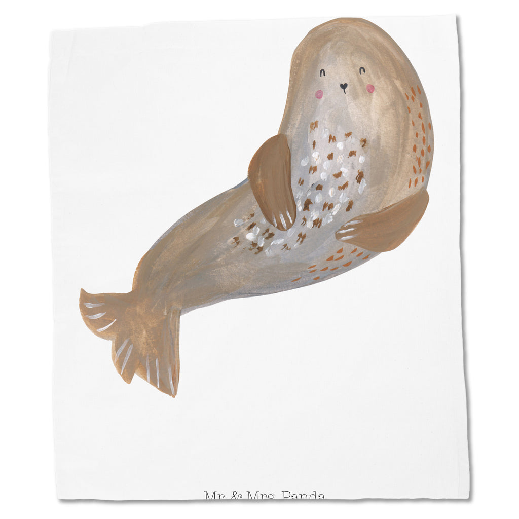 Tragetasche Robbe lachend Beuteltasche, Beutel, Einkaufstasche, Jutebeutel, Stoffbeutel, Tiermotive, Gute Laune, lustige Sprüche, Tiere, Robbe, Robben, Seehund, Strand, Meerestier, Ostsee, Nordsee