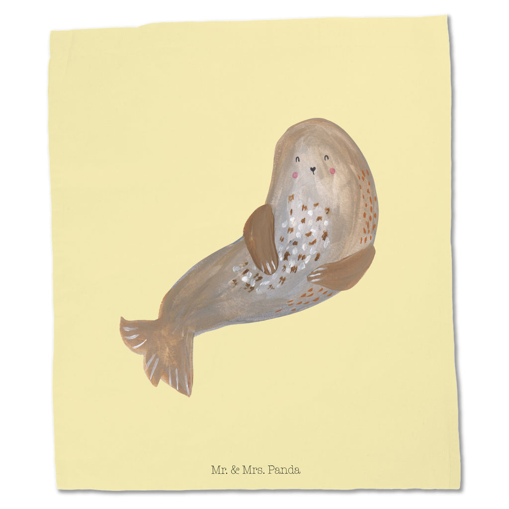 Tragetasche Robbe lachend Beuteltasche, Beutel, Einkaufstasche, Jutebeutel, Stoffbeutel, Tiermotive, Gute Laune, lustige Sprüche, Tiere, Robbe, Robben, Seehund, Strand, Meerestier, Ostsee, Nordsee