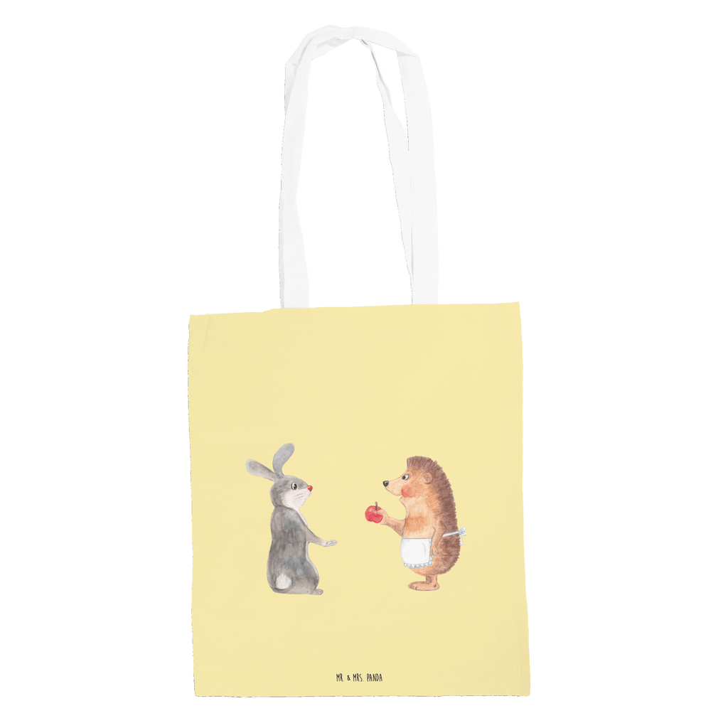 Tragetasche Liebe ist nie ohne Schmerz Beuteltasche, Beutel, Einkaufstasche, Jutebeutel, Stoffbeutel, Tiermotive, Gute Laune, lustige Sprüche, Tiere, Igel und Hase, Igel, Hase, Liebe Spruch, Liebeskummer Geschenk, Herzschmerz, Trösten, Trennungsschmerz, Spruch romantisch