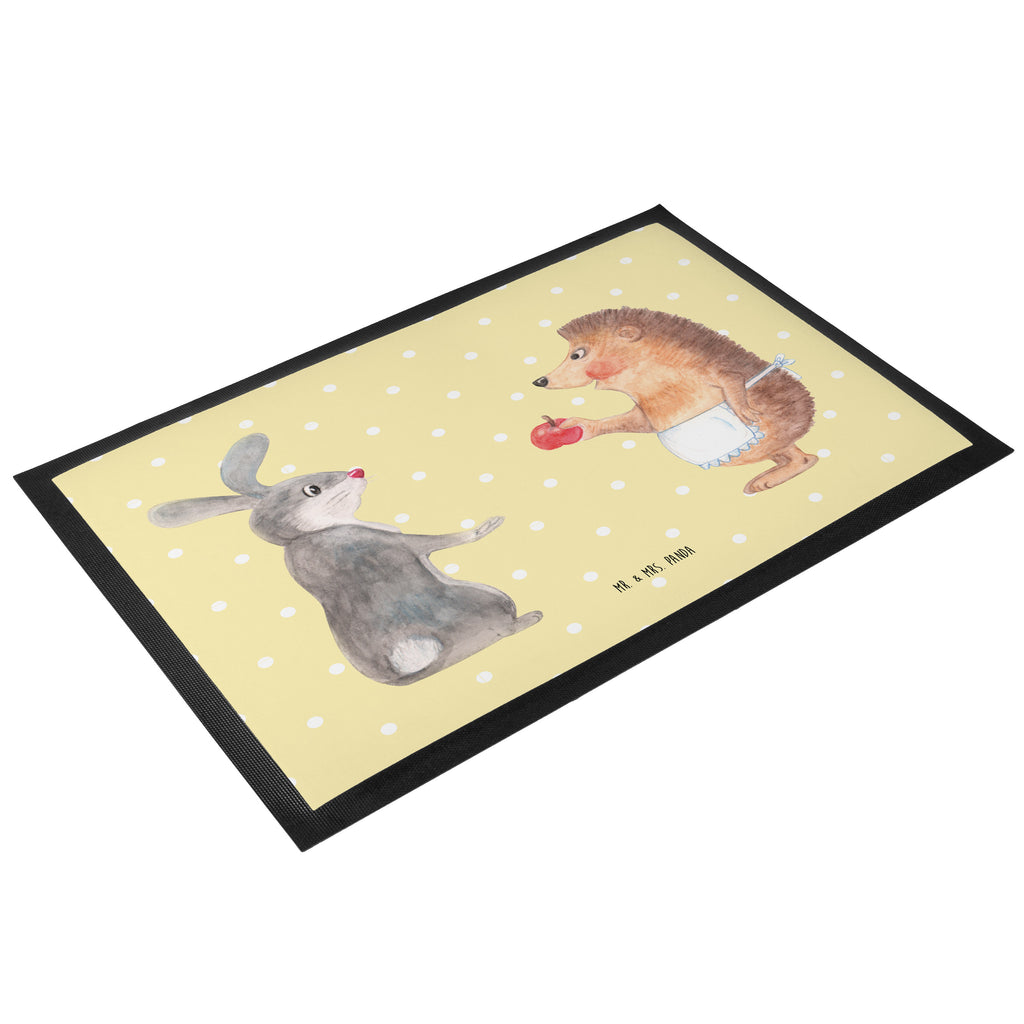 Fußmatte Liebe ist nie ohne Schmerz Igel und Hase, Igel, Hase, Liebe Spruch, Liebeskummer Geschenk, Herzschmerz, Trösten, Trennungsschmerz, Spruch romantisch Türvorleger, Schmutzmatte, Fußabtreter, Matte, Schmutzfänger, Fußabstreifer, Schmutzfangmatte, Türmatte, Motivfußmatte,  Haustürmatte, Vorleger  süße Tiermotive, gute Laune, lustige Sprüche, Tiere