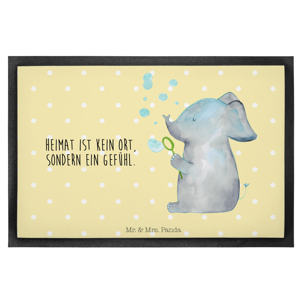 Fußmatte Elefant Seifenblasen Elefant, Elefanten, Dickhäter, Rüsseltier,Seifenblasen, Liebe, Heimat, Gefühl. Daheim, Liebesbeweis, Liebesspruch Türvorleger, Schmutzmatte, Fußabtreter, Matte, Schmutzfänger, Fußabstreifer, Schmutzfangmatte, Türmatte, Motivfußmatte,  Haustürmatte, Vorleger  süße Tiermotive, gute Laune, lustige Sprüche, Tiere