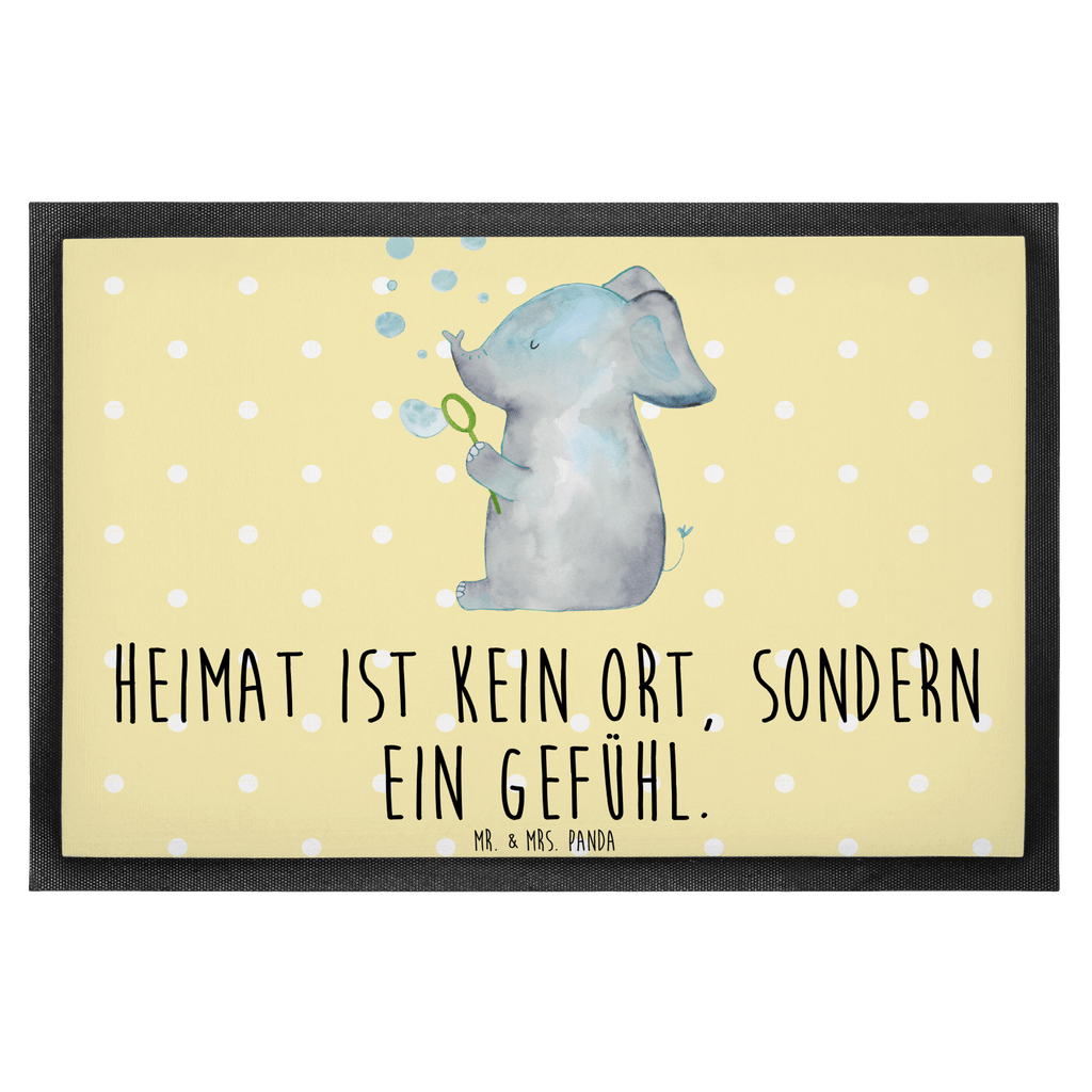 Fußmatte Elefant Seifenblasen Elefant, Elefanten, Dickhäter, Rüsseltier,Seifenblasen, Liebe, Heimat, Gefühl. Daheim, Liebesbeweis, Liebesspruch Türvorleger, Schmutzmatte, Fußabtreter, Matte, Schmutzfänger, Fußabstreifer, Schmutzfangmatte, Türmatte, Motivfußmatte,  Haustürmatte, Vorleger  süße Tiermotive, gute Laune, lustige Sprüche, Tiere