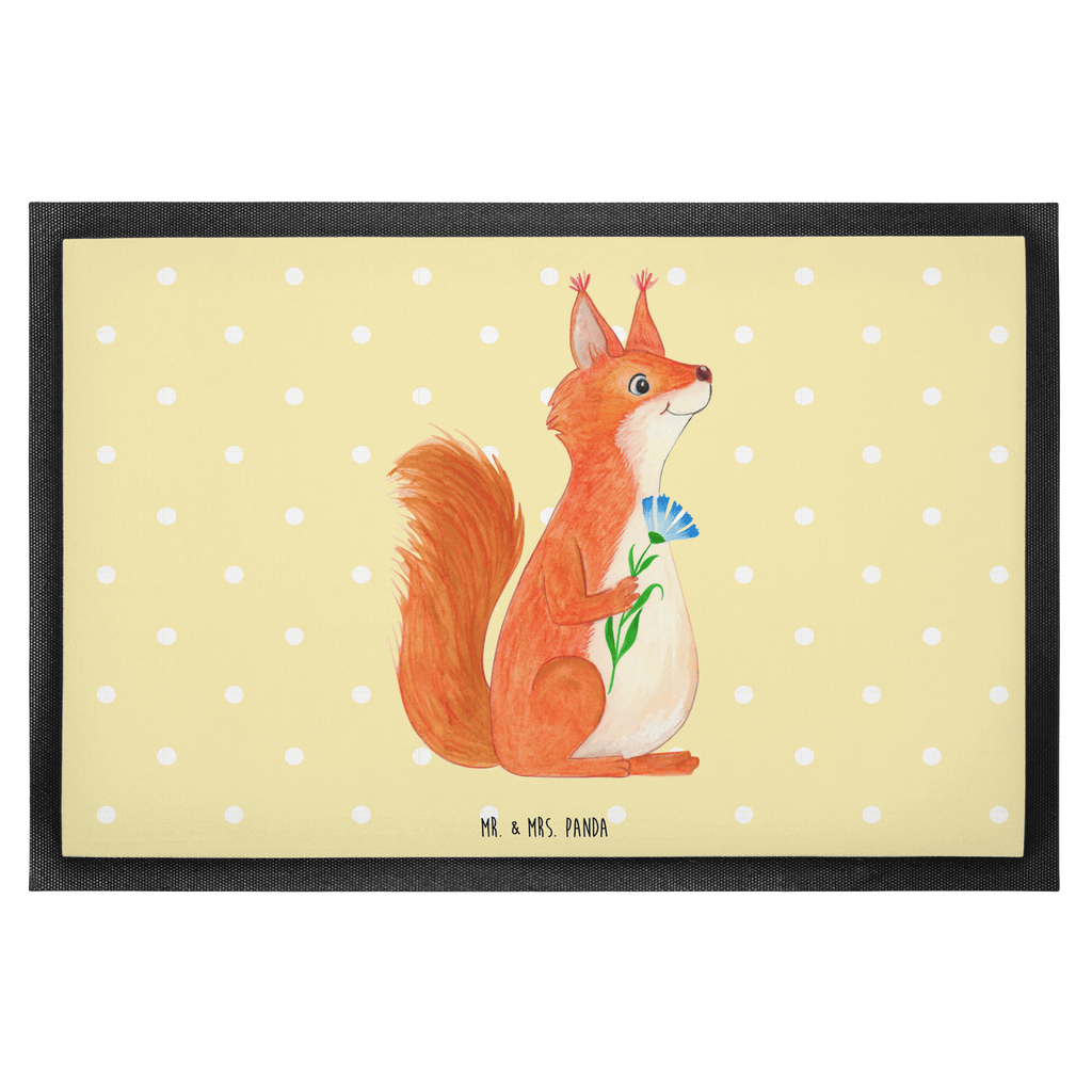 Fußmatte Eichhörnchen Blume Türvorleger, Schmutzmatte, Fußabtreter, Matte, Schmutzfänger, Fußabstreifer, Schmutzfangmatte, Türmatte, Motivfußmatte, Haustürmatte, Vorleger, Tiermotive, Gute Laune, lustige Sprüche, Tiere, Eichhörnchen, Eichhorn, Spruch positiv, Lachen, Spaß, Motivation Sprüche, Motivation Bilder, glücklich Spruch, Spruch Deko