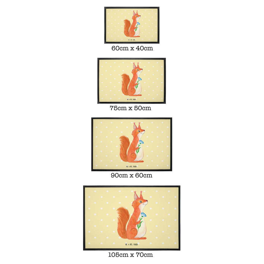 Fußmatte Eichhörnchen Blume Türvorleger, Schmutzmatte, Fußabtreter, Matte, Schmutzfänger, Fußabstreifer, Schmutzfangmatte, Türmatte, Motivfußmatte, Haustürmatte, Vorleger, Tiermotive, Gute Laune, lustige Sprüche, Tiere, Eichhörnchen, Eichhorn, Spruch positiv, Lachen, Spaß, Motivation Sprüche, Motivation Bilder, glücklich Spruch, Spruch Deko