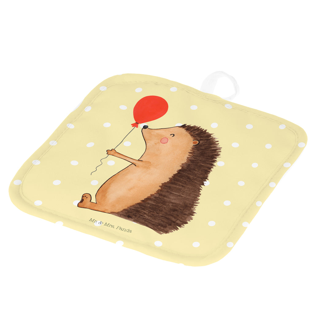 2er Set Topflappen  Igel mit Luftballon Topflappen, Topfuntersetzer, Ofenhandschuh, Topflappen Set, Topflappen lustig, Topflappen mit Spruch, Tiermotive, Gute Laune, lustige Sprüche, Tiere, Igel, Geburtstag, Herzlichen Glückwunsch, Glückwunsch, Geburtstagskind, Ballon, Happy Birthday