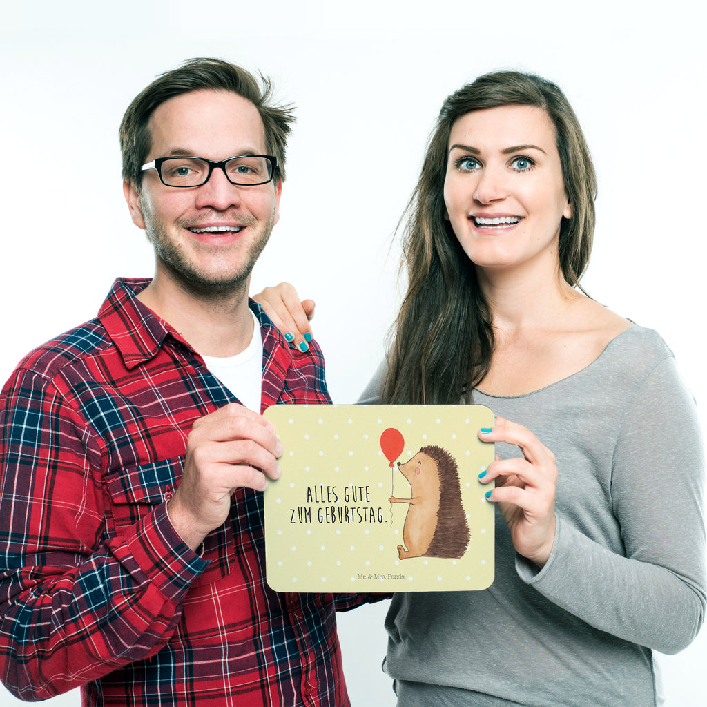 Mauspad Igel mit Luftballon Mousepad, Computer zubehör, Büroausstattung, PC Zubehör, Arbeitszimmer, Mauspad, Einzigartiges Mauspad, Designer Mauspad, Tiermotive, Gute Laune, lustige Sprüche, Tiere, Igel, Geburtstag, Herzlichen Glückwunsch, Glückwunsch, Geburtstagskind, Ballon, Happy Birthday