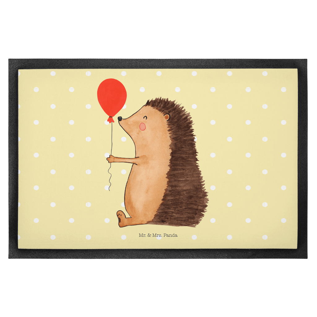 Fußmatte Igel mit Luftballon Igel, Geburtstag, Herzlichen Glückwunsch, Glückwunsch, Geburtstagskind, Ballon, Happy Birthday Türvorleger, Schmutzmatte, Fußabtreter, Matte, Schmutzfänger, Fußabstreifer, Schmutzfangmatte, Türmatte, Motivfußmatte,  Haustürmatte, Vorleger  süße Tiermotive, gute Laune, lustige Sprüche, Tiere