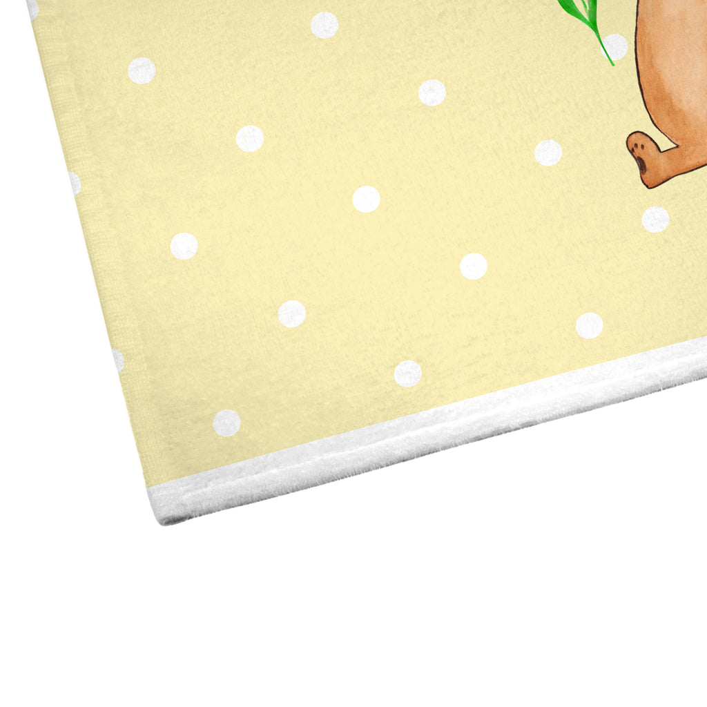 50 x 100 Handtuch Igel mit Blume Handtuch, Badehandtuch, Badezimmer, Handtücher, groß, Kinder, Baby, Tiermotive, Gute Laune, lustige Sprüche, Tiere, Igel, Gute Besserung, Genesungswünsche, Krankheit, Krankenhaus, krank, Besuch