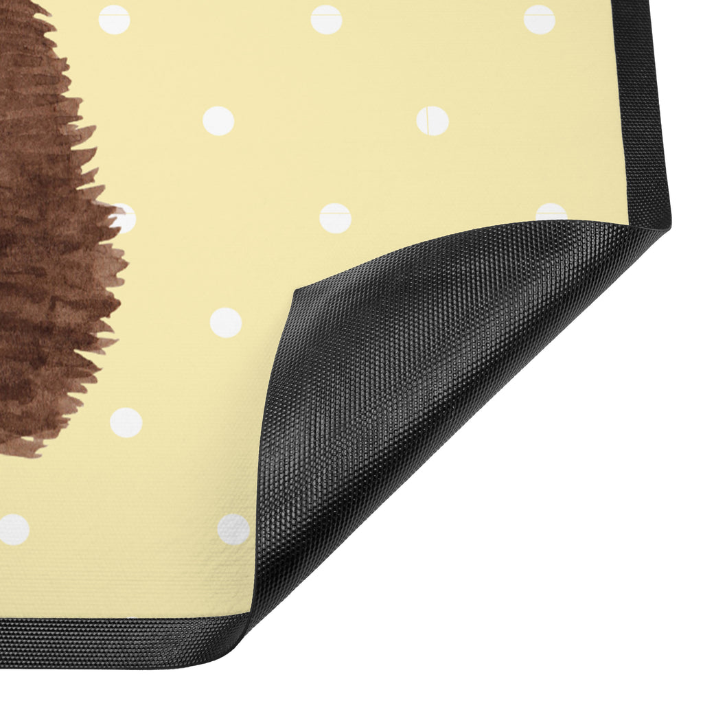 Fußmatte Igel mit Blume Igel, Gute Besserung, Genesungswünsche, Krankheit, Krankenhaus, krank, Besuch Türvorleger, Schmutzmatte, Fußabtreter, Matte, Schmutzfänger, Fußabstreifer, Schmutzfangmatte, Türmatte, Motivfußmatte,  Haustürmatte, Vorleger  süße Tiermotive, gute Laune, lustige Sprüche, Tiere