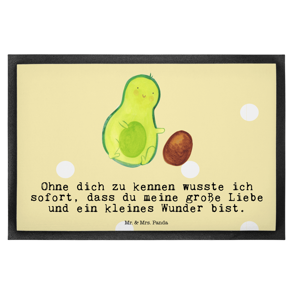Fußmatte Avocado rollt Kern Avocado, Avocados,Schwanger, Geburt, Geburtstag, Säugling, Kind, erstes Kind, zur Geburt, Schwangerschaft, Babyparty, Baby, große Liebe, Liebe, Love Türvorleger, Schmutzmatte, Fußabtreter, Matte, Schmutzfänger, Fußabstreifer, Schmutzfangmatte, Türmatte, Motivfußmatte,  Haustürmatte, Vorleger  Avocado, Veggie, Vegan, Gesund
