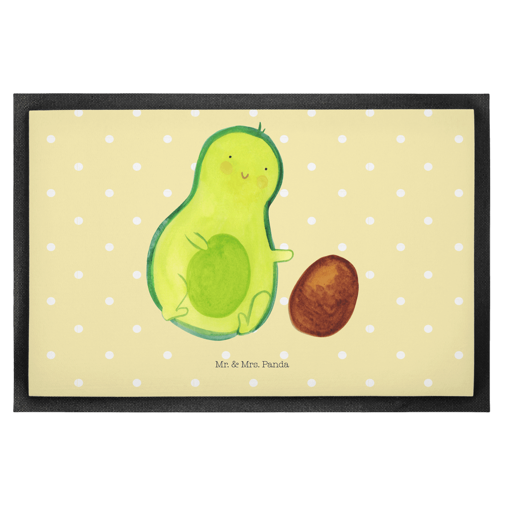 Fußmatte Avocado rollt Kern Avocado, Avocados,Schwanger, Geburt, Geburtstag, Säugling, Kind, erstes Kind, zur Geburt, Schwangerschaft, Babyparty, Baby, große Liebe, Liebe, Love Türvorleger, Schmutzmatte, Fußabtreter, Matte, Schmutzfänger, Fußabstreifer, Schmutzfangmatte, Türmatte, Motivfußmatte,  Haustürmatte, Vorleger  Avocado, Veggie, Vegan, Gesund
