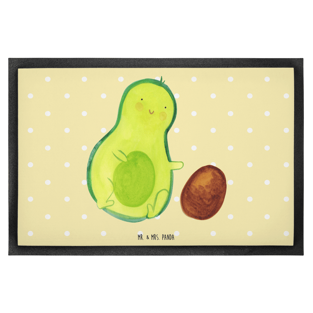 Fußmatte Avocado rollt Kern Avocado, Avocados,Schwanger, Geburt, Geburtstag, Säugling, Kind, erstes Kind, zur Geburt, Schwangerschaft, Babyparty, Baby, große Liebe, Liebe, Love Türvorleger, Schmutzmatte, Fußabtreter, Matte, Schmutzfänger, Fußabstreifer, Schmutzfangmatte, Türmatte, Motivfußmatte,  Haustürmatte, Vorleger  Avocado, Veggie, Vegan, Gesund