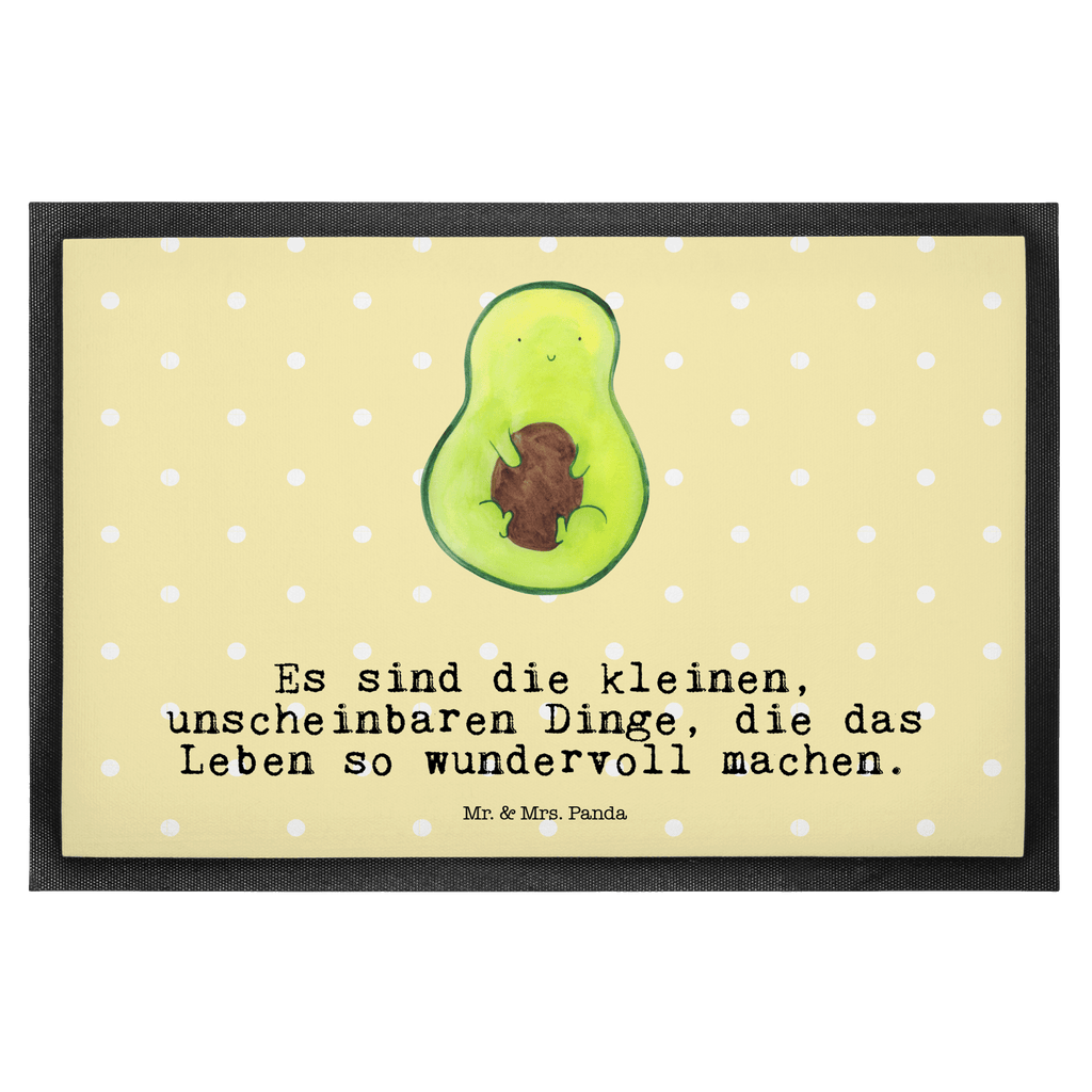 Fußmatte Avocado mit Kern Avocado, Avokado, Avocadokern, Kern, Pflanze, Spruch Leben  Türvorleger, Schmutzmatte, Fußabtreter, Matte, Schmutzfänger, Fußabstreifer, Schmutzfangmatte, Türmatte, Motivfußmatte,  Haustürmatte, Vorleger  Avocado, Veggie, Vegan, Gesund