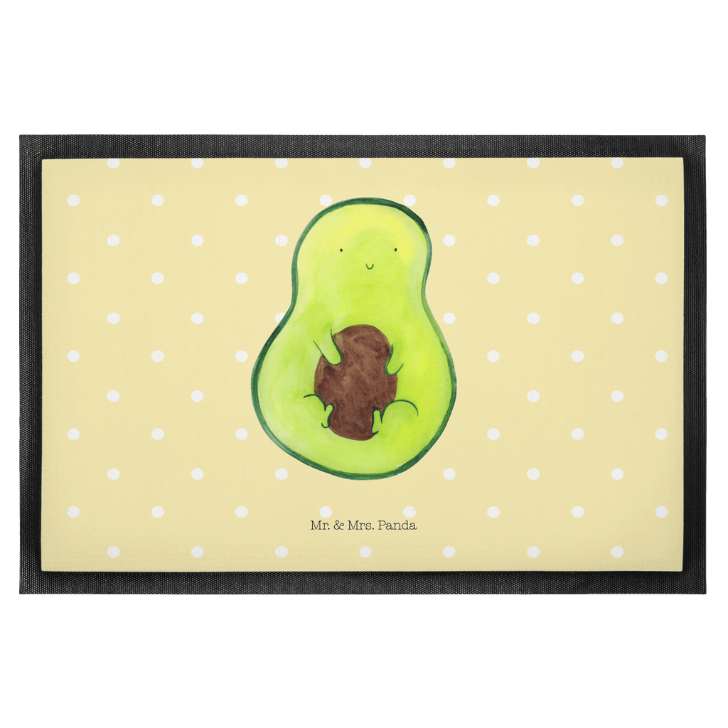 Fußmatte Avocado mit Kern Avocado, Avokado, Avocadokern, Kern, Pflanze, Spruch Leben  Türvorleger, Schmutzmatte, Fußabtreter, Matte, Schmutzfänger, Fußabstreifer, Schmutzfangmatte, Türmatte, Motivfußmatte,  Haustürmatte, Vorleger  Avocado, Veggie, Vegan, Gesund
