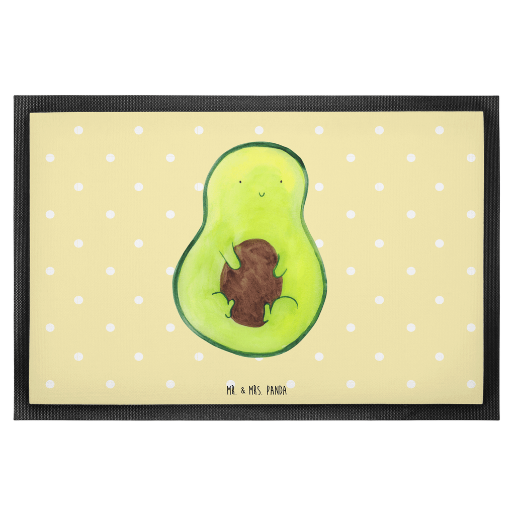 Fußmatte Avocado mit Kern Avocado, Avokado, Avocadokern, Kern, Pflanze, Spruch Leben  Türvorleger, Schmutzmatte, Fußabtreter, Matte, Schmutzfänger, Fußabstreifer, Schmutzfangmatte, Türmatte, Motivfußmatte,  Haustürmatte, Vorleger  Avocado, Veggie, Vegan, Gesund