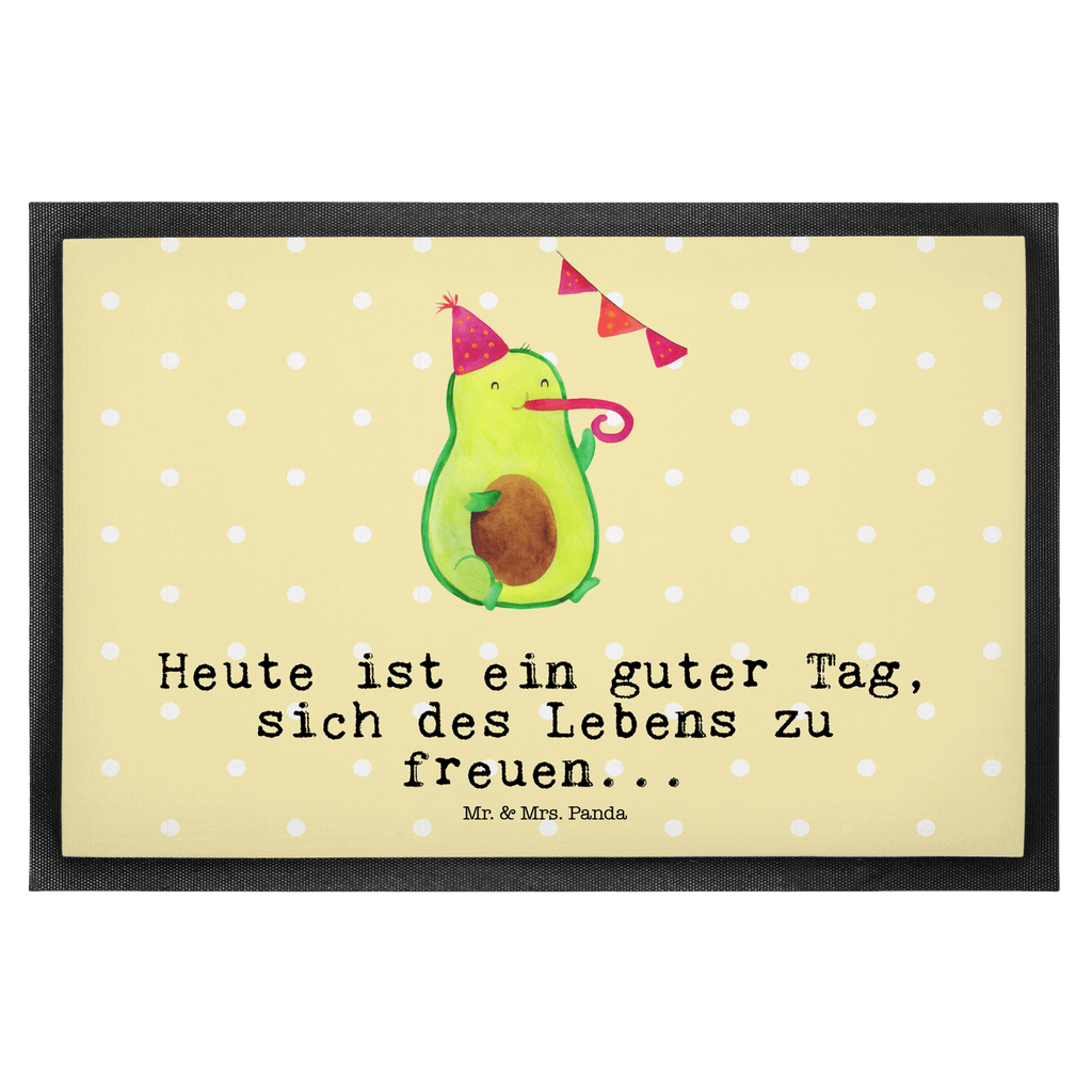 Fußmatte Avocado Party Avocado, Avocados, Party, Geburtstag, Geburtstagsfeier, Happy Birthday, Feier, Feierei, Lieblingstag, Prüfung, Abifeier, Abi, Bestanden, Jahrestag, Jubiläum, Firmenfeier, Klassenfeier, Schulabschluss, Abschluss Türvorleger, Schmutzmatte, Fußabtreter, Matte, Schmutzfänger, Fußabstreifer, Schmutzfangmatte, Türmatte, Motivfußmatte,  Haustürmatte, Vorleger  Avocado, Veggie, Vegan, Gesund