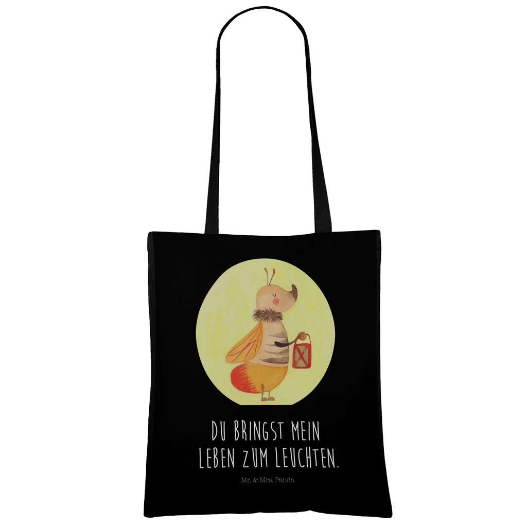 Tragetasche Glühwürmchen Beuteltasche, Beutel, Einkaufstasche, Jutebeutel, Stoffbeutel, Tiermotive, Gute Laune, lustige Sprüche, Tiere, Glühwürmchen, Glühwurm, Falter, Liebe, Leuchten, magisch, Liebesbeweis, Lieblingsmensch, Verlobung, Heiratsantrag, Jahrestag, Liebesspruch