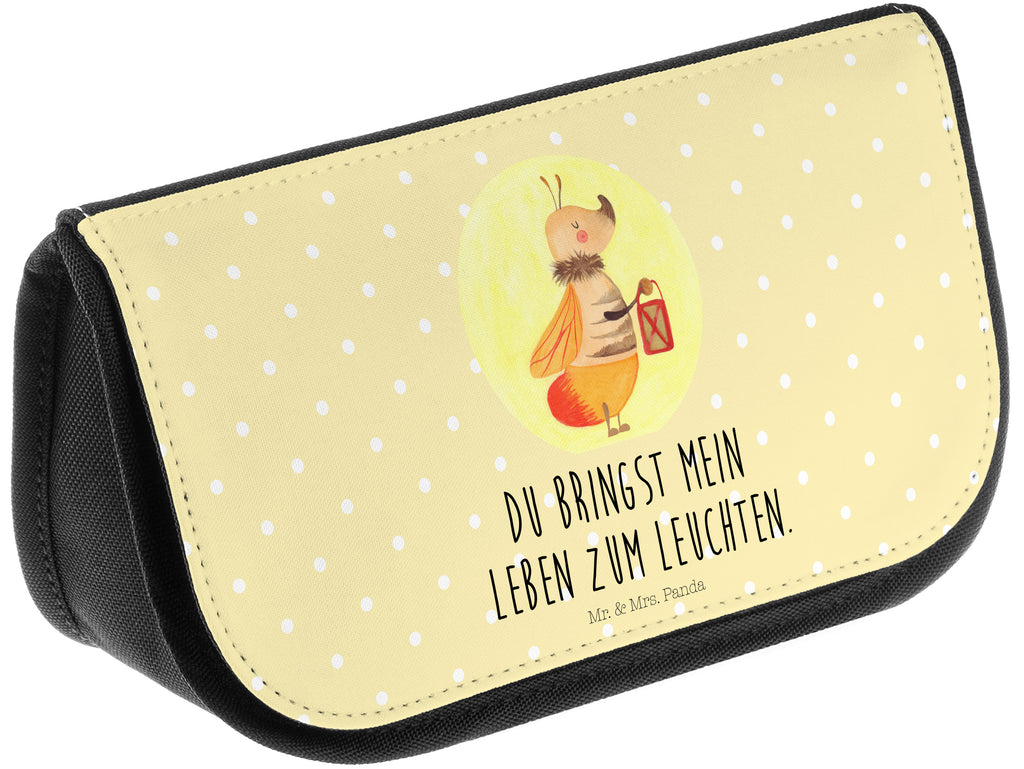 Kosmetiktasche Glühwürmchen Kosmetikbeutel, Kulturtasche, Kulturbeutel, Schminktasche, Make-Up Tasche, Tiermotive, Gute Laune, lustige Sprüche, Tiere, Glühwürmchen, Glühwurm, Falter, Liebe, Leuchten, magisch, Liebesbeweis, Lieblingsmensch, Verlobung, Heiratsantrag, Jahrestag, Liebesspruch