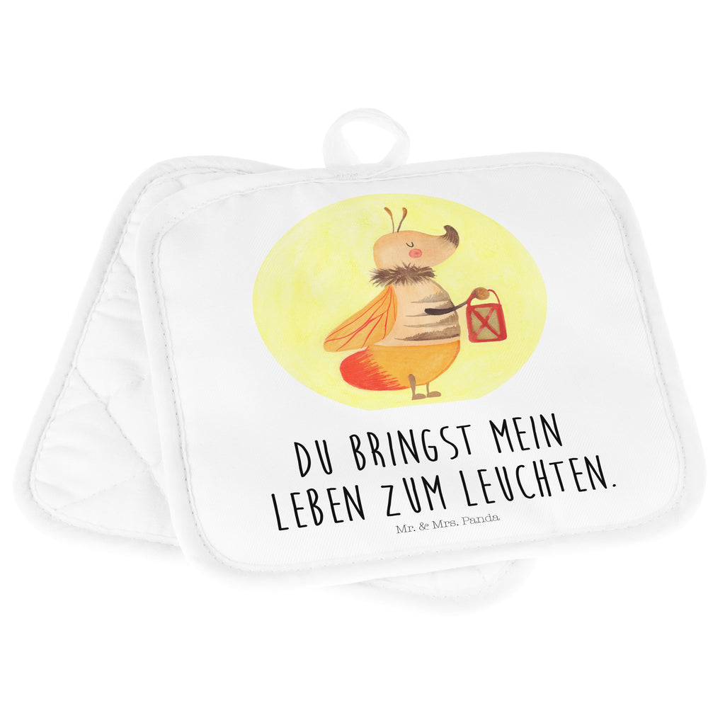 2er Set Topflappen  Glühwürmchen Topflappen, Topfuntersetzer, Ofenhandschuh, Topflappen Set, Topflappen lustig, Topflappen mit Spruch, Tiermotive, Gute Laune, lustige Sprüche, Tiere, Glühwürmchen, Glühwurm, Falter, Liebe, Leuchten, magisch, Liebesbeweis, Lieblingsmensch, Verlobung, Heiratsantrag, Jahrestag, Liebesspruch