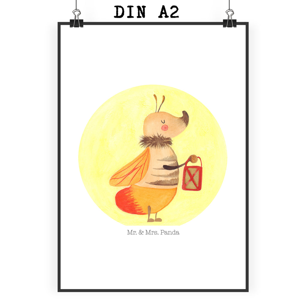 Poster Glühwürmchen Poster, Wandposter, Bild, Wanddeko, Küchenposter, Kinderposter, Wanddeko Bild, Raumdekoration, Wanddekoration, Handgemaltes Poster, Mr. & Mrs. Panda Poster, Designposter, Kunstdruck, Posterdruck, Tiermotive, Gute Laune, lustige Sprüche, Tiere, Glühwürmchen, Glühwurm, Falter, Liebe, Leuchten, magisch, Liebesbeweis, Lieblingsmensch, Verlobung, Heiratsantrag, Jahrestag, Liebesspruch