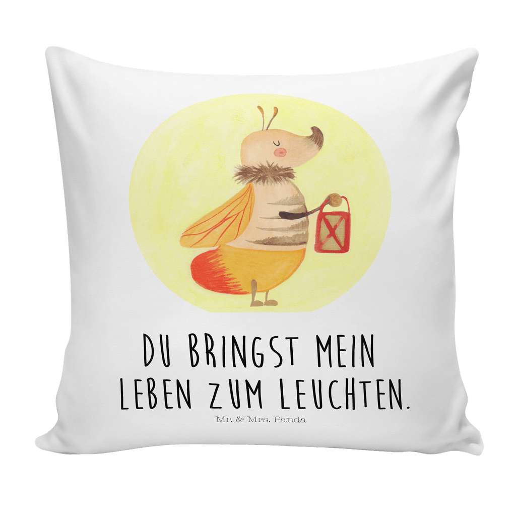 40x40 Kissen Glühwürmchen Kissenhülle, Kopfkissen, Sofakissen, Dekokissen, Motivkissen, Tiermotive, Gute Laune, lustige Sprüche, Tiere, Glühwürmchen, Glühwurm, Falter, Liebe, Leuchten, magisch, Liebesbeweis, Lieblingsmensch, Verlobung, Heiratsantrag, Jahrestag, Liebesspruch
