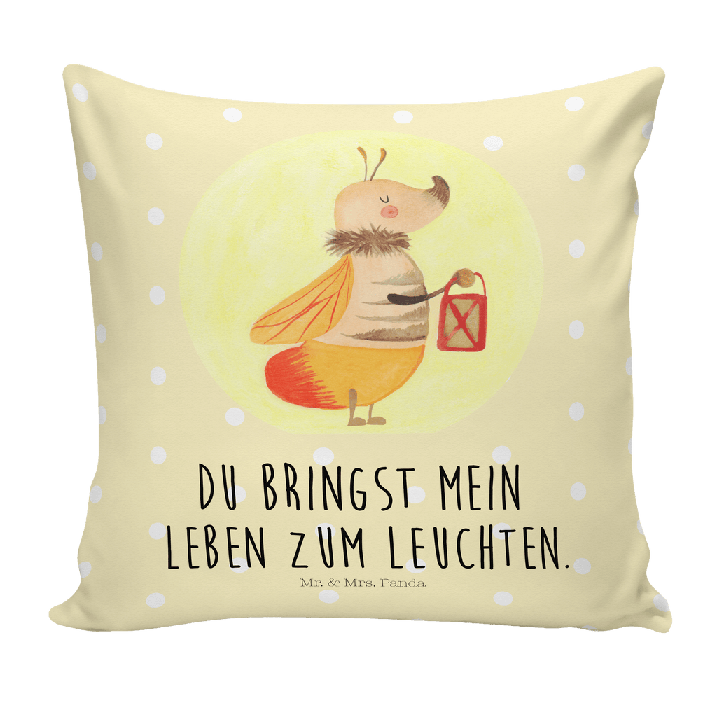 40x40 Kissen Glühwürmchen Kissenhülle, Kopfkissen, Sofakissen, Dekokissen, Motivkissen, Tiermotive, Gute Laune, lustige Sprüche, Tiere, Glühwürmchen, Glühwurm, Falter, Liebe, Leuchten, magisch, Liebesbeweis, Lieblingsmensch, Verlobung, Heiratsantrag, Jahrestag, Liebesspruch