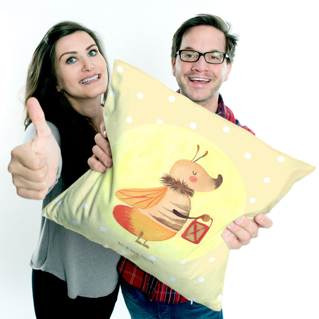 40x40 Kissen Glühwürmchen Kissenhülle, Kopfkissen, Sofakissen, Dekokissen, Motivkissen, Tiermotive, Gute Laune, lustige Sprüche, Tiere, Glühwürmchen, Glühwurm, Falter, Liebe, Leuchten, magisch, Liebesbeweis, Lieblingsmensch, Verlobung, Heiratsantrag, Jahrestag, Liebesspruch