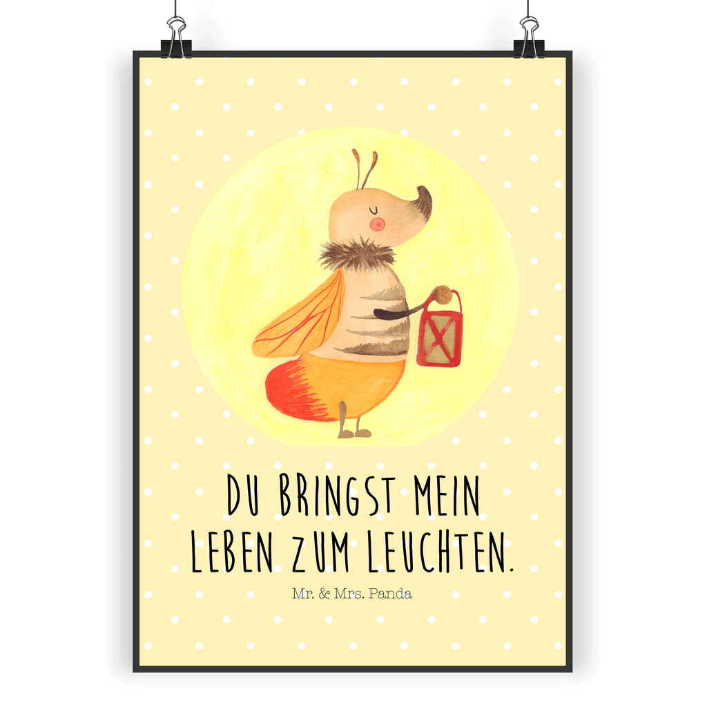 Poster Glühwürmchen Poster, Wandposter, Bild, Wanddeko, Küchenposter, Kinderposter, Wanddeko Bild, Raumdekoration, Wanddekoration, Handgemaltes Poster, Mr. & Mrs. Panda Poster, Designposter, Kunstdruck, Posterdruck, Tiermotive, Gute Laune, lustige Sprüche, Tiere, Glühwürmchen, Glühwurm, Falter, Liebe, Leuchten, magisch, Liebesbeweis, Lieblingsmensch, Verlobung, Heiratsantrag, Jahrestag, Liebesspruch