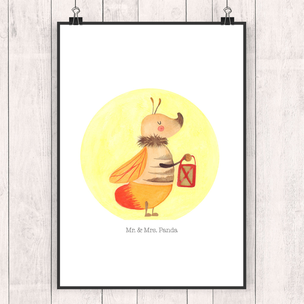 Poster Glühwürmchen Poster, Wandposter, Bild, Wanddeko, Küchenposter, Kinderposter, Wanddeko Bild, Raumdekoration, Wanddekoration, Handgemaltes Poster, Mr. & Mrs. Panda Poster, Designposter, Kunstdruck, Posterdruck, Tiermotive, Gute Laune, lustige Sprüche, Tiere, Glühwürmchen, Glühwurm, Falter, Liebe, Leuchten, magisch, Liebesbeweis, Lieblingsmensch, Verlobung, Heiratsantrag, Jahrestag, Liebesspruch