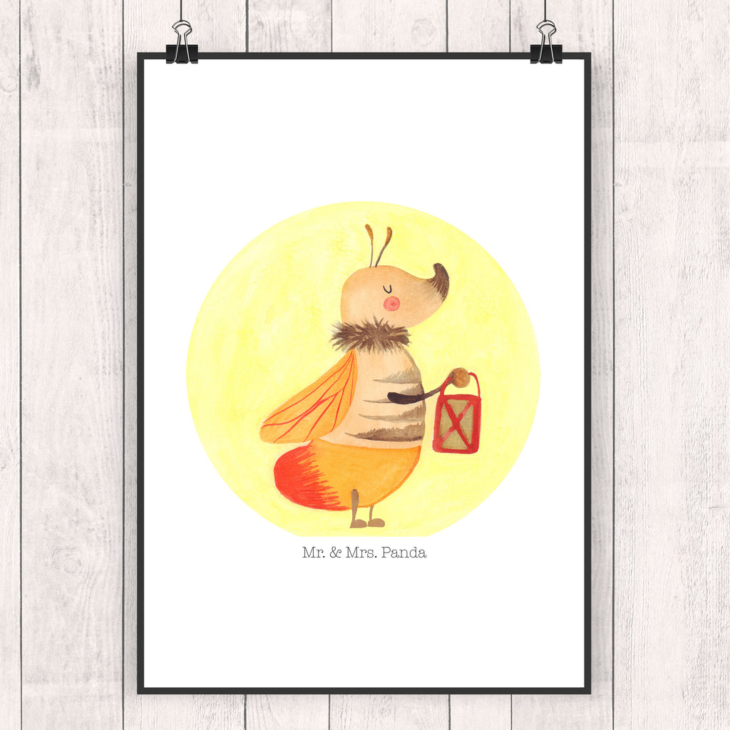 Poster Glühwürmchen Poster, Wandposter, Bild, Wanddeko, Küchenposter, Kinderposter, Wanddeko Bild, Raumdekoration, Wanddekoration, Handgemaltes Poster, Mr. & Mrs. Panda Poster, Designposter, Kunstdruck, Posterdruck, Tiermotive, Gute Laune, lustige Sprüche, Tiere, Glühwürmchen, Glühwurm, Falter, Liebe, Leuchten, magisch, Liebesbeweis, Lieblingsmensch, Verlobung, Heiratsantrag, Jahrestag, Liebesspruch