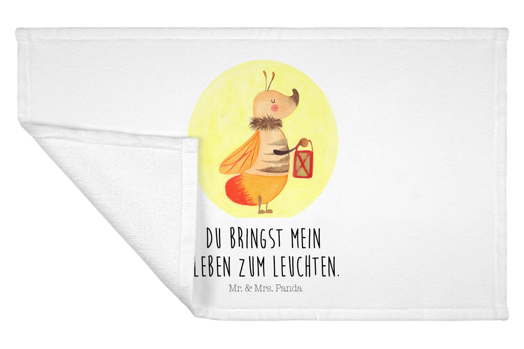 Gäste Handtuch Glühwürmchen Gästetuch, Reisehandtuch, Sport Handtuch, Frottier, Kinder Handtuch, Tiermotive, Gute Laune, lustige Sprüche, Tiere, Glühwürmchen, Glühwurm, Falter, Liebe, Leuchten, magisch, Liebesbeweis, Lieblingsmensch, Verlobung, Heiratsantrag, Jahrestag, Liebesspruch