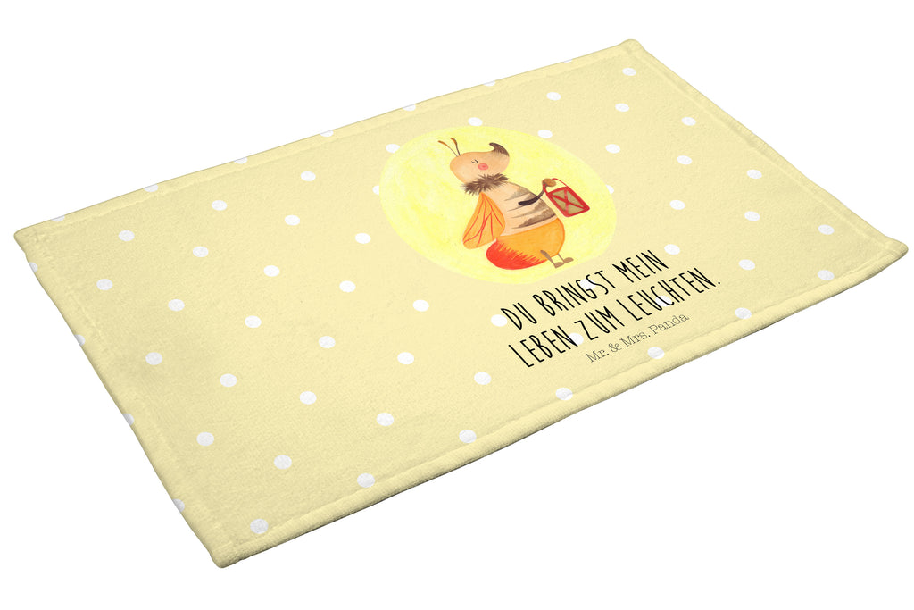 Gäste Handtuch Glühwürmchen Gästetuch, Reisehandtuch, Sport Handtuch, Frottier, Kinder Handtuch, Tiermotive, Gute Laune, lustige Sprüche, Tiere, Glühwürmchen, Glühwurm, Falter, Liebe, Leuchten, magisch, Liebesbeweis, Lieblingsmensch, Verlobung, Heiratsantrag, Jahrestag, Liebesspruch