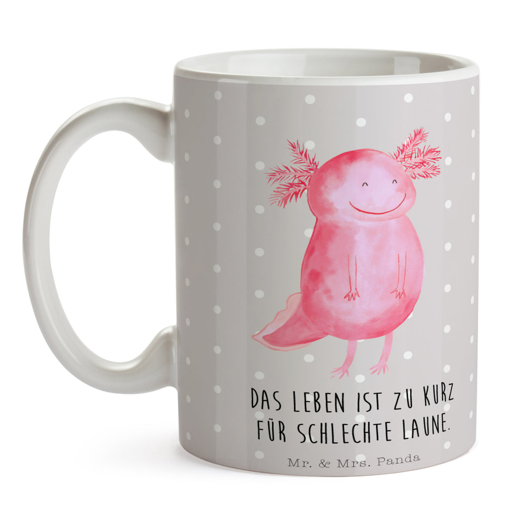Tasse Axolotl glücklich