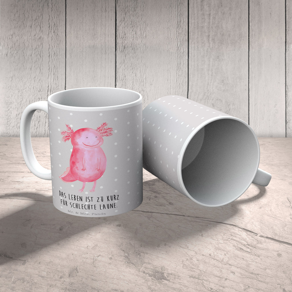Tasse Axolotl glücklich