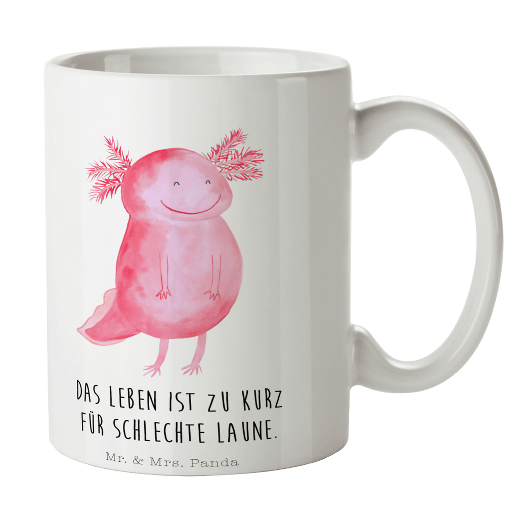Tasse Axolotl glücklich